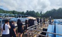 상지미래경영고등학교, 상주시 하수처리시설 현장 견학 실시