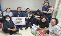 신흥동통장협의회, 세쌍둥이의 건강한 100일 축하
