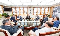 김희수 경상북도의회 의장, 역대 의장들과 오찬간담회 가져
